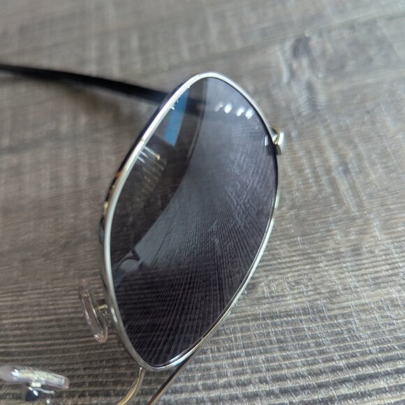 Coach Women's Aviator Sunglasses HC7072B Black Silver L - Picture 11 of 14